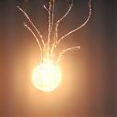 Abstract glowing orb representing imagination