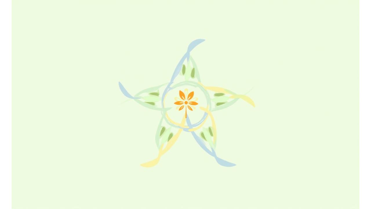 A visual representation of holistic wellness, with interconnected circles representing mind, body, and spirit, centered around a blooming plant or human figure.